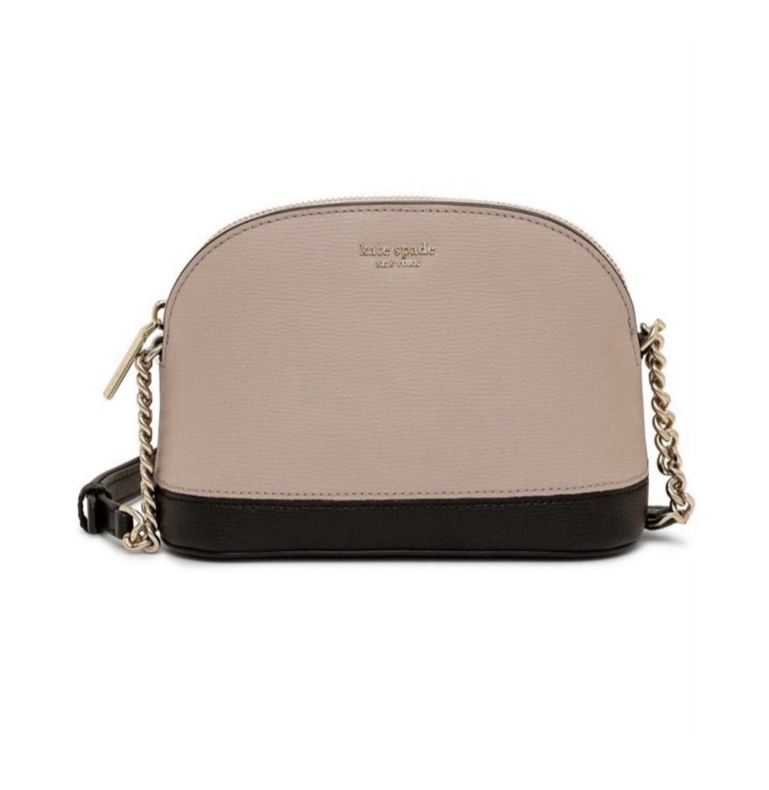 Nwt Kate Spade New York Spencer Small Dome Crossbody Bag Mauve & Black 8â X 6â